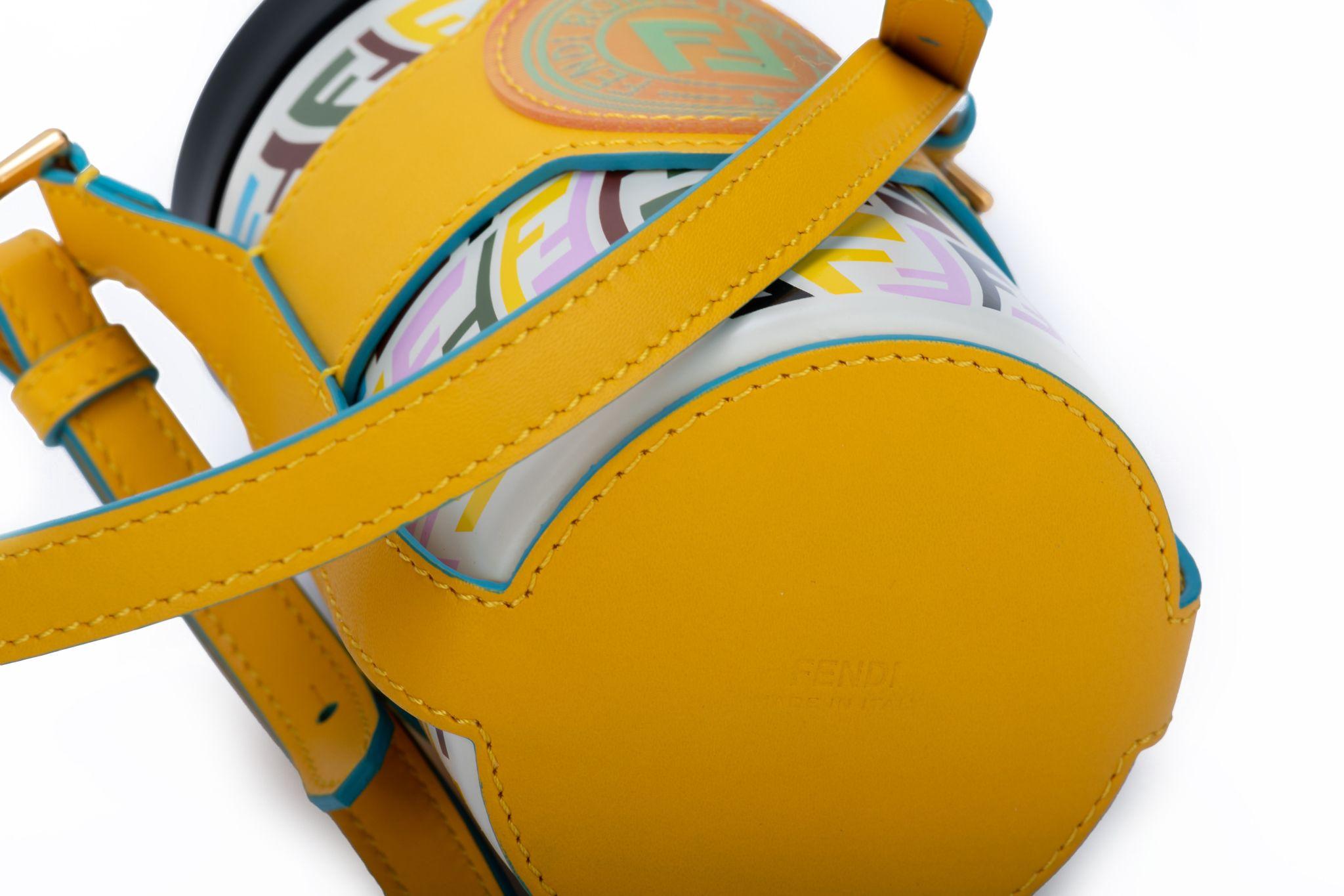 Fendi NIB Coffe Mug W/Crossbody Strap 2