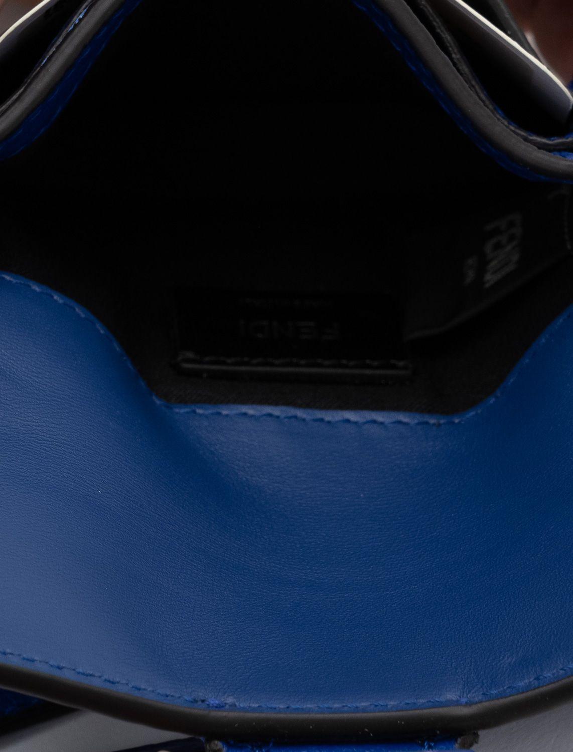 Women's Fendi NIB Electric Blue Micro Baguette For Sale