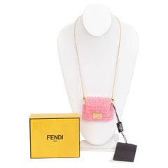 Fendi NIB Micro Baguette or Necklace