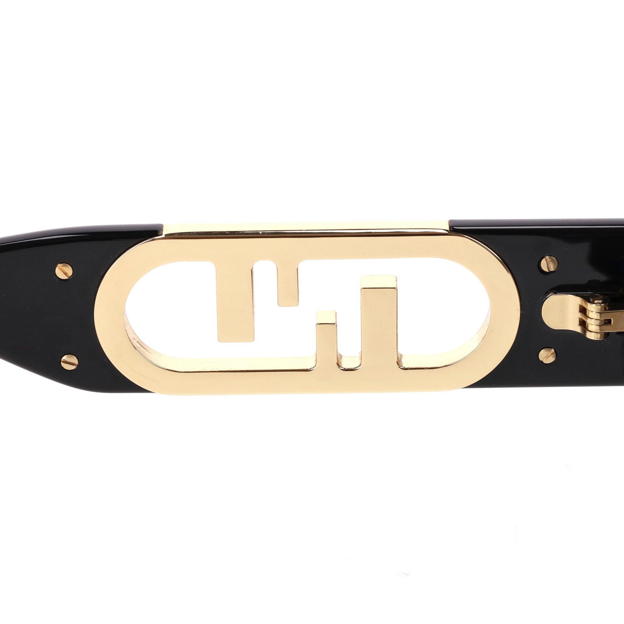 Fendi O'Lock 'FF' Logo Sunglasses 1
