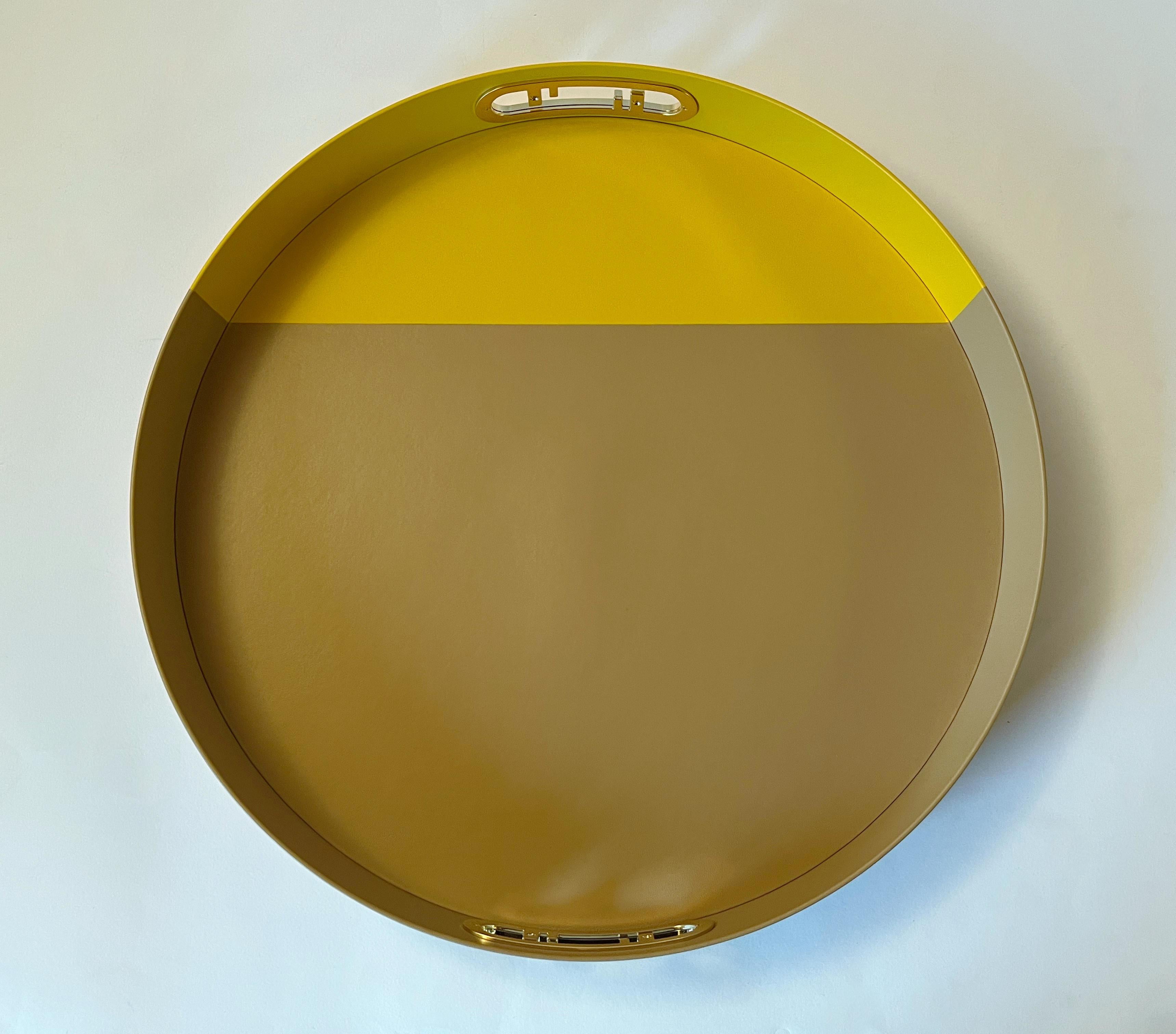 Bandeja redonda FENDI O'Lock, 3 Disponible Italiano en venta