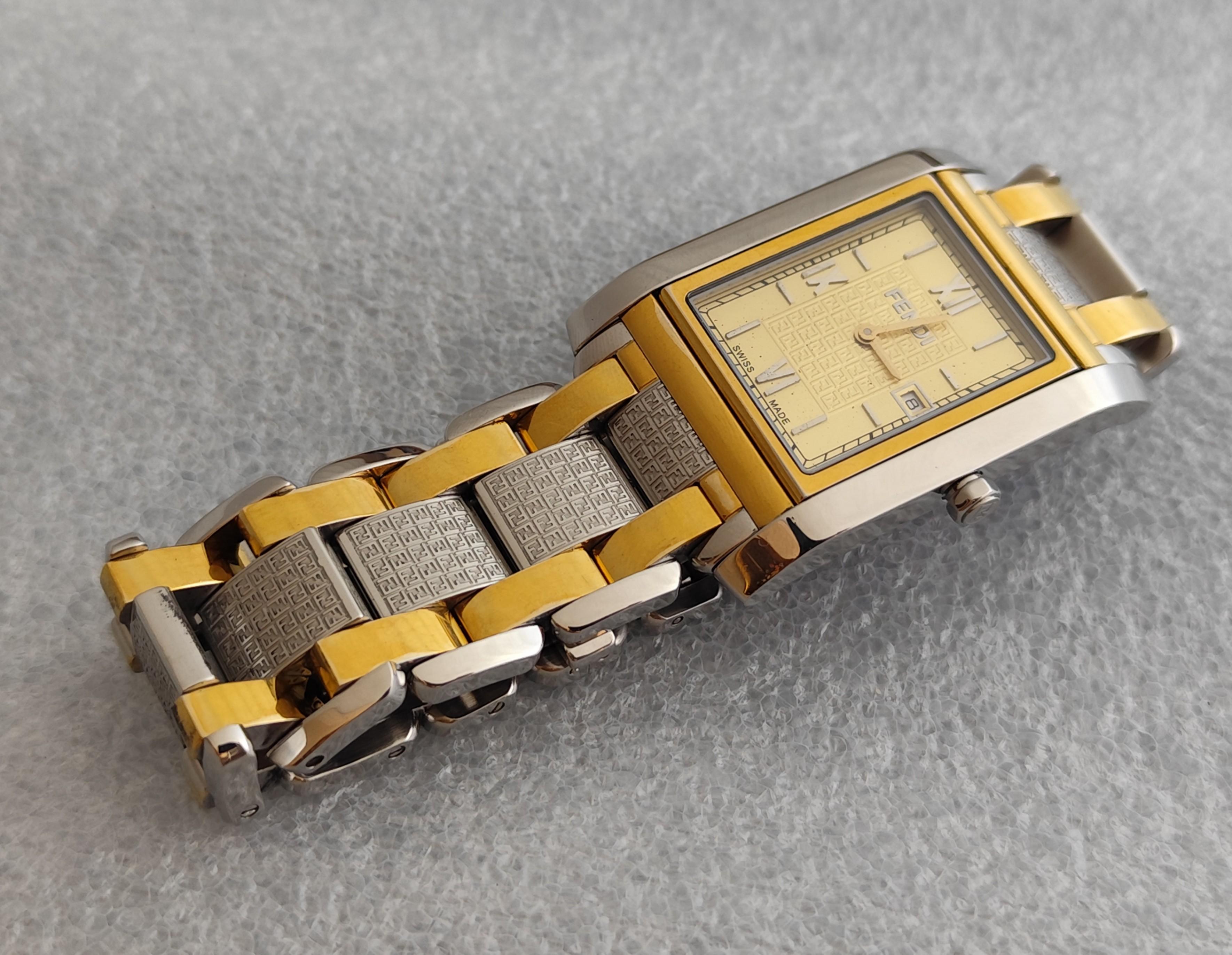 Fendi Orologi Reversible Rare 