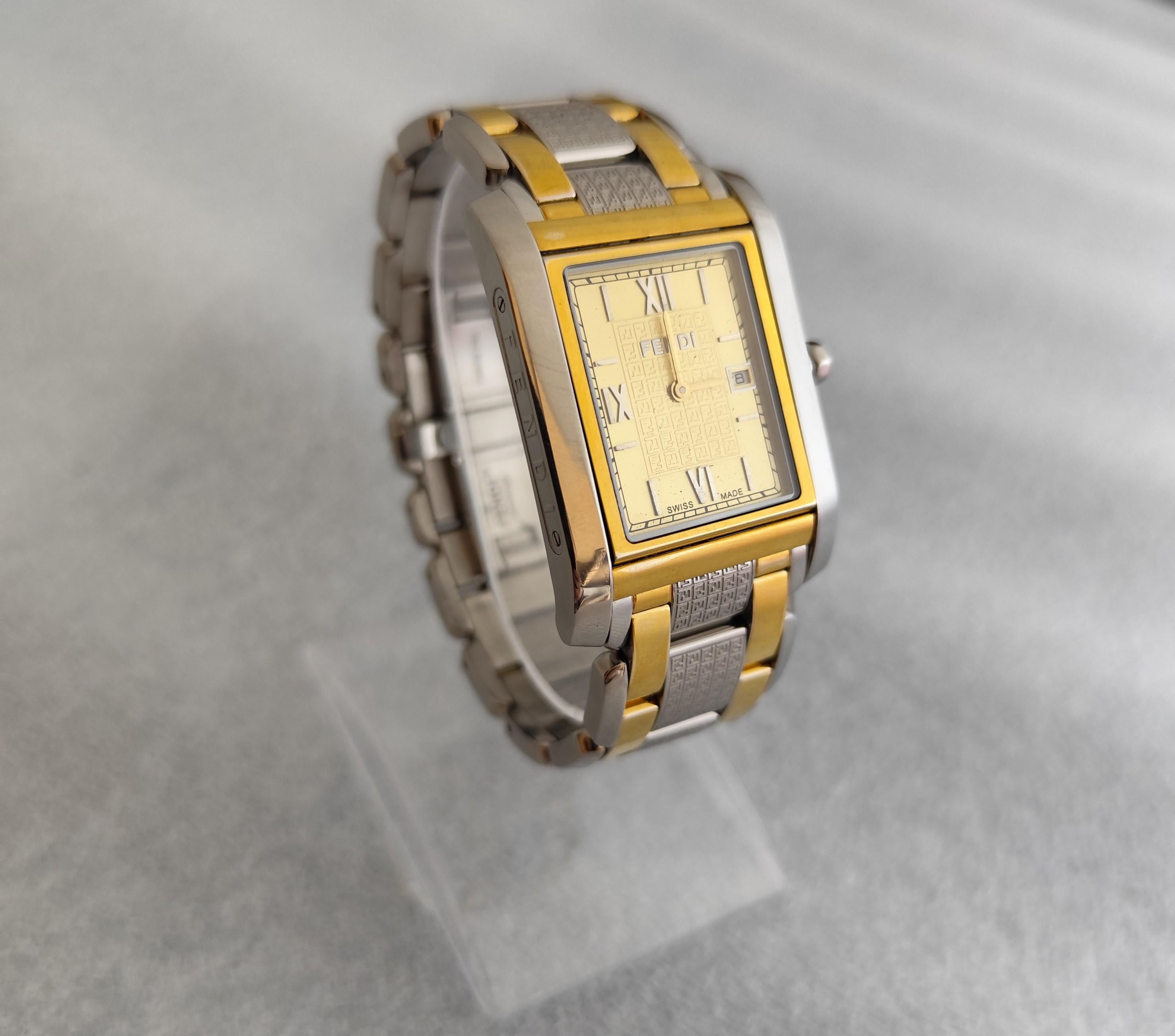Fendi Orologi Reversible Rare 