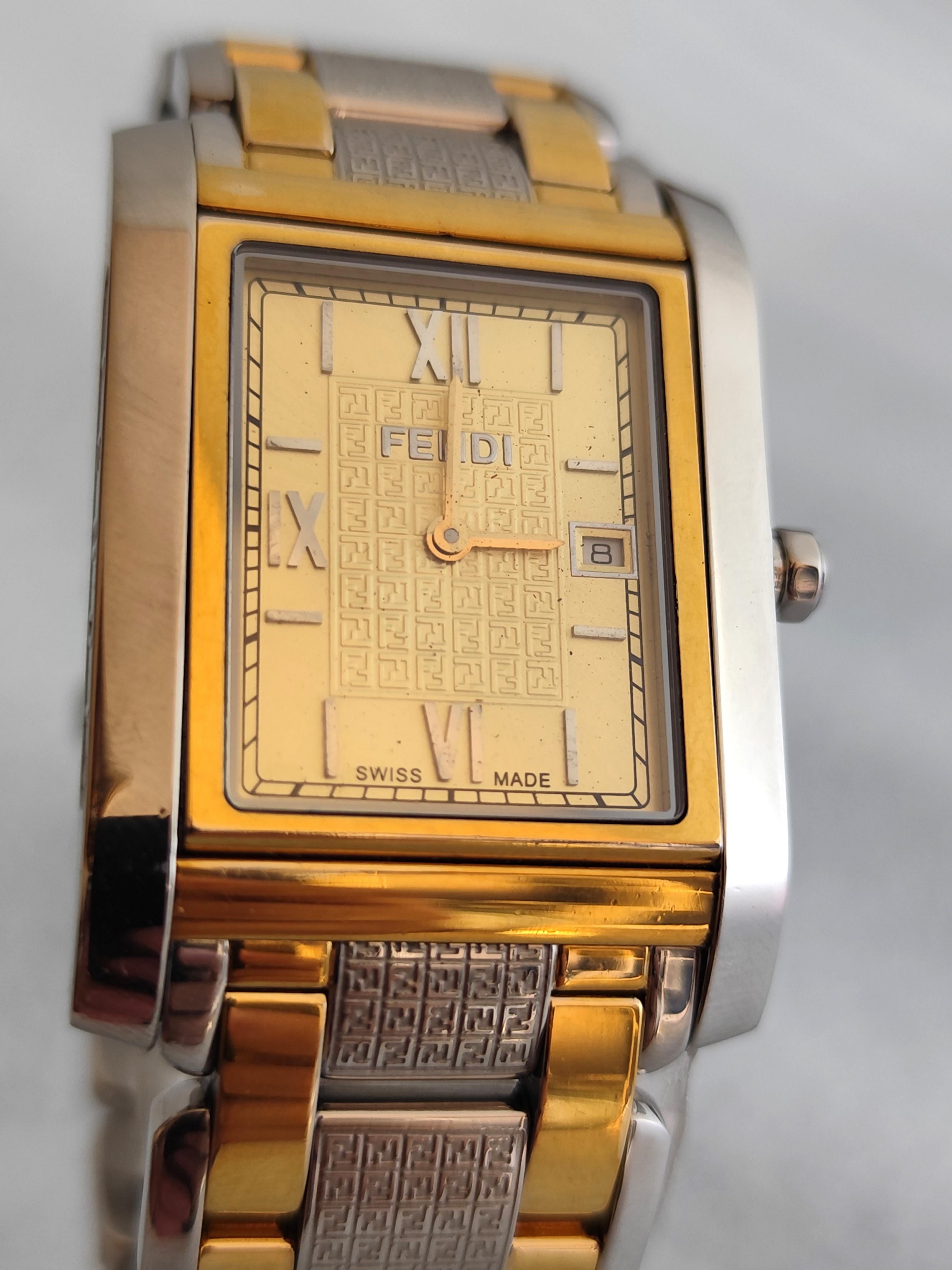 Fendi Orologi Reversible Rare 