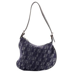 Fendi Oyster Bag Zucchino Canvas Small