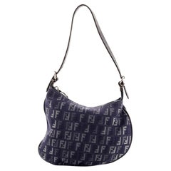 Fendi Oyster Bag Zucchino Canvas Small