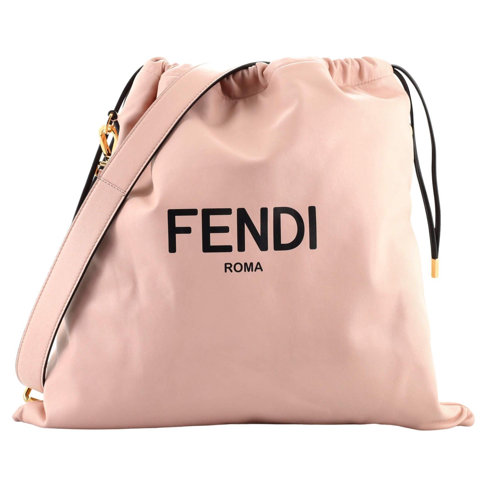 Fendi Pack Pouch Crossbody Bag Leather Medium at 1stDibs