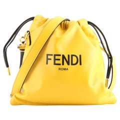 Fendi Pack Pouch Crossbody Bag Leather Mini