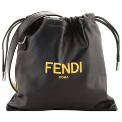Fendi Pack Pouch Crossbody Bag Leather Small