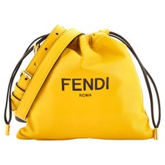 Fendi Pack Pouch Crossbody Bag Leather Small