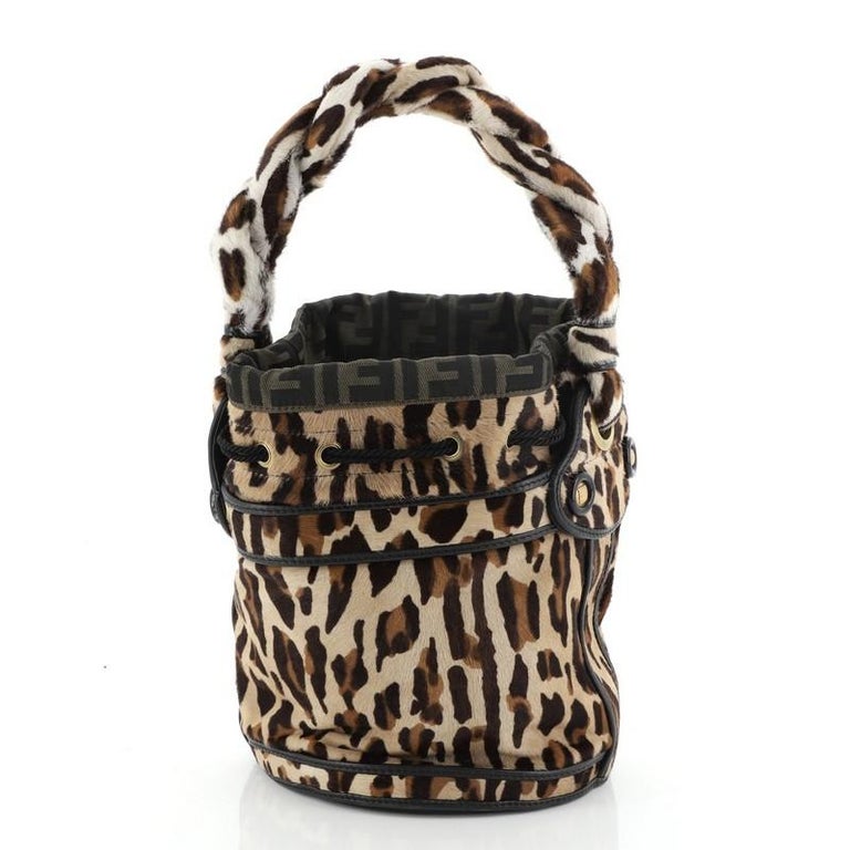 Fendi Palazzo Bucket Bag Pony Hair Small at 1stDibs | boo bucket purse