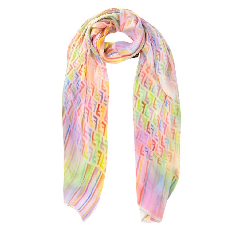 fendi monogram shawl