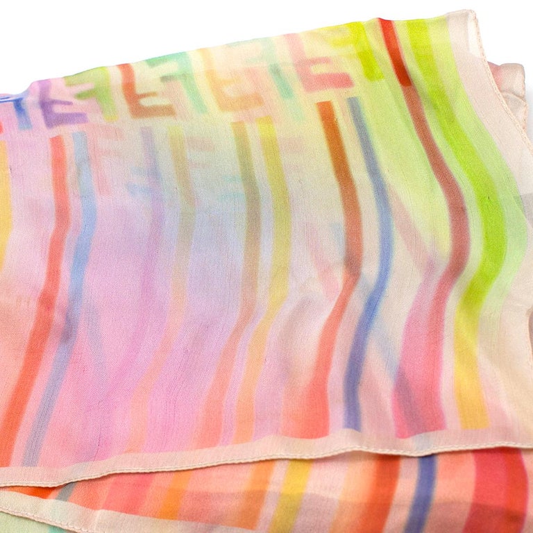 fendi monogram shawl