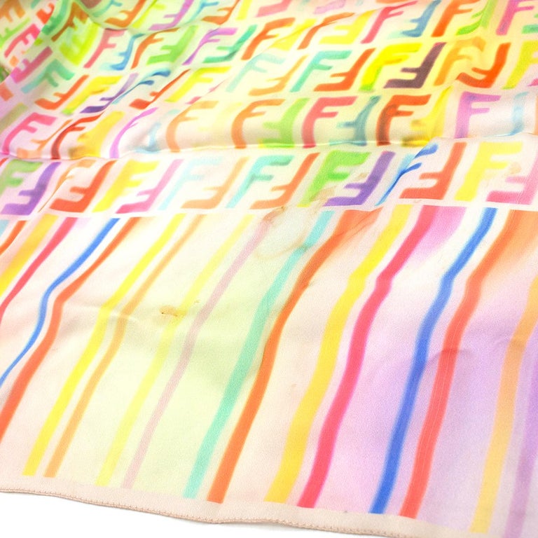 fendi monogram shawl