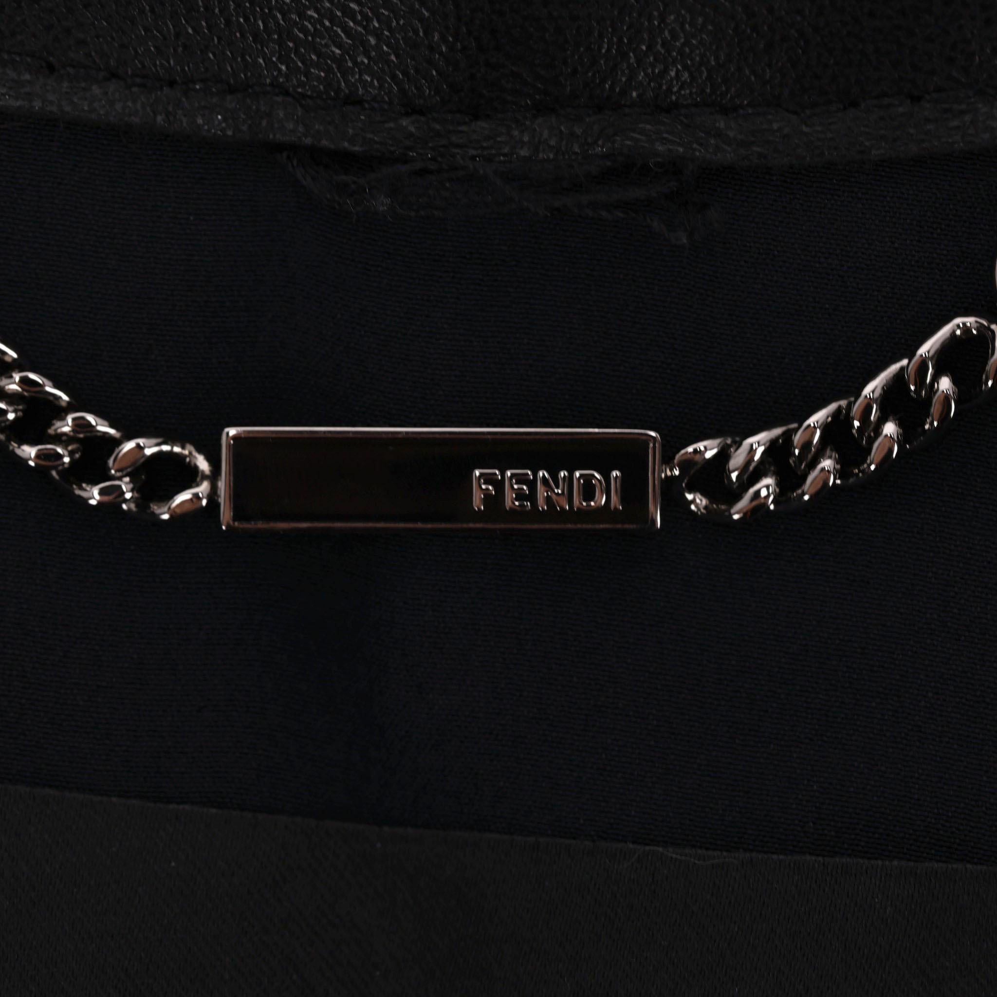 Fendi Pearl Embellished Mink Fur Jacket For Sale 2
