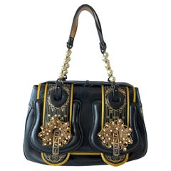 Fendi Pearl & Gold Hardware "B" Bag 2006