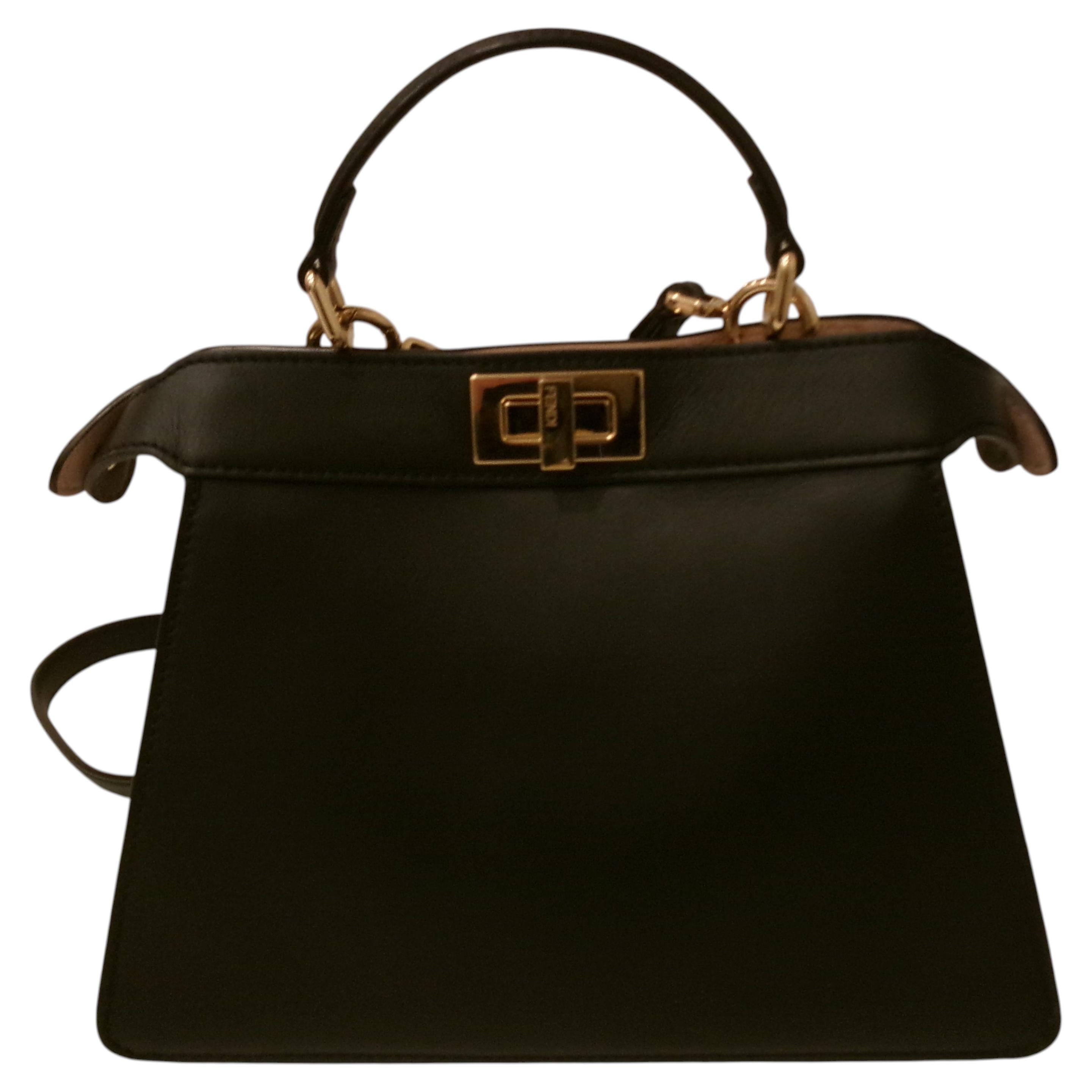 Fendi PeekaboO Bag BLACK