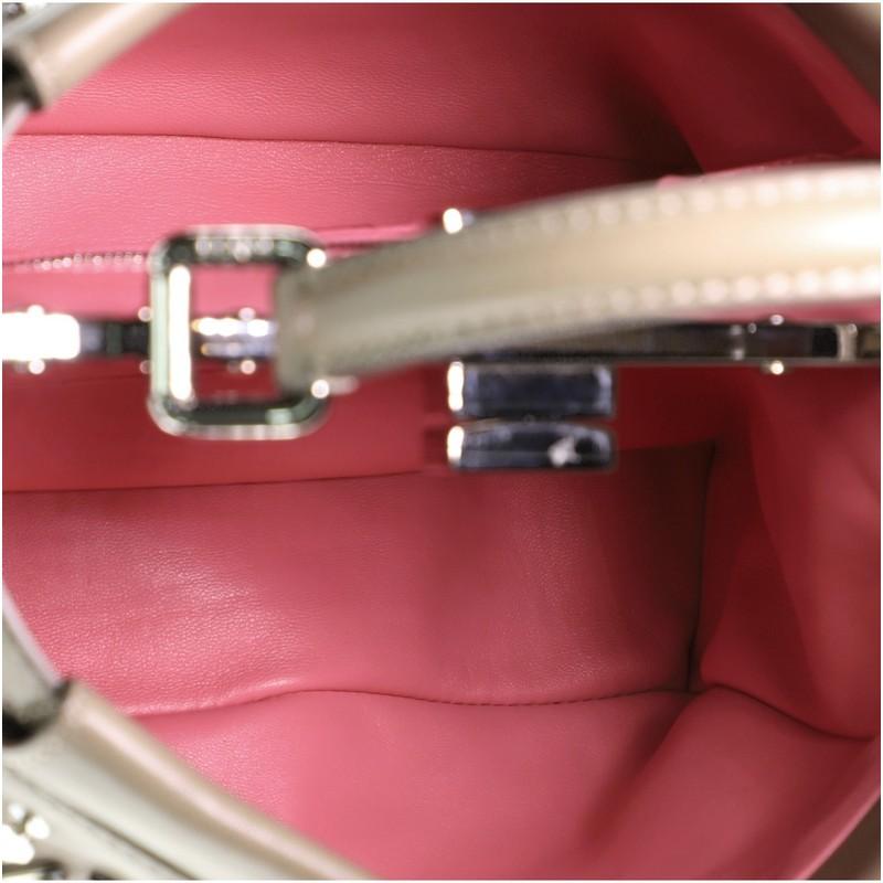 Women's or Men's Fendi Peekaboo Bag Crystal Embellished Ombre Leather Mini