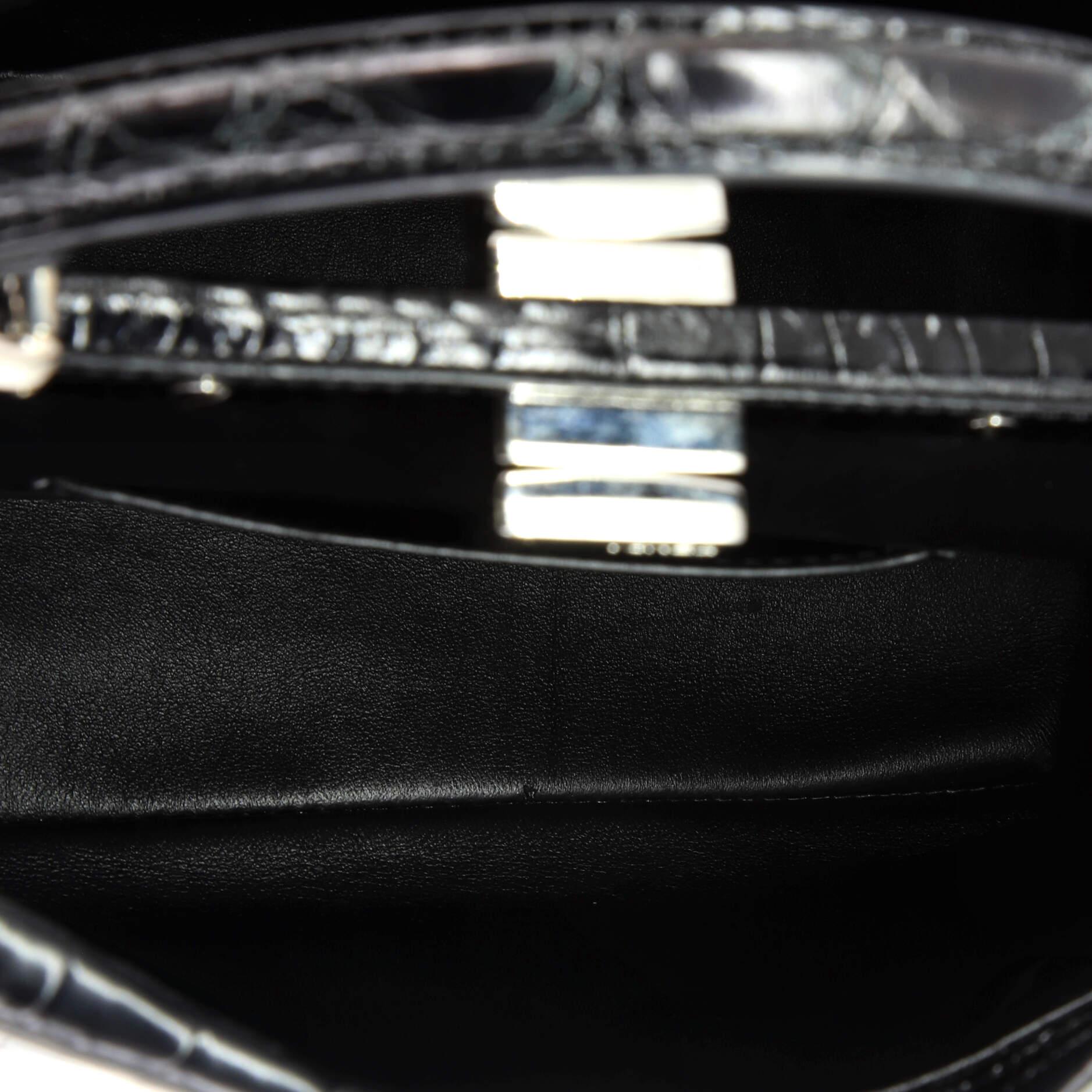 fendi peekaboo black small
