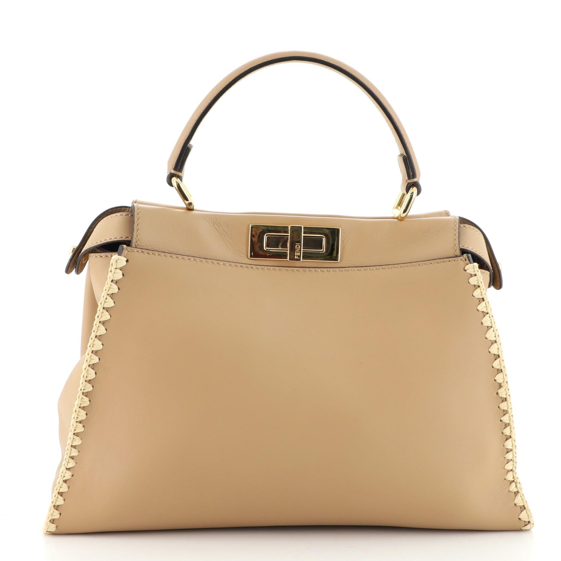 fendi peekaboo embroidered