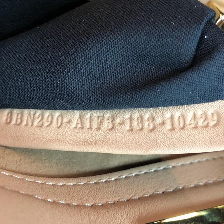 Fendi Peekaboo Bag Embroidered Leather Regular at 1stDibs