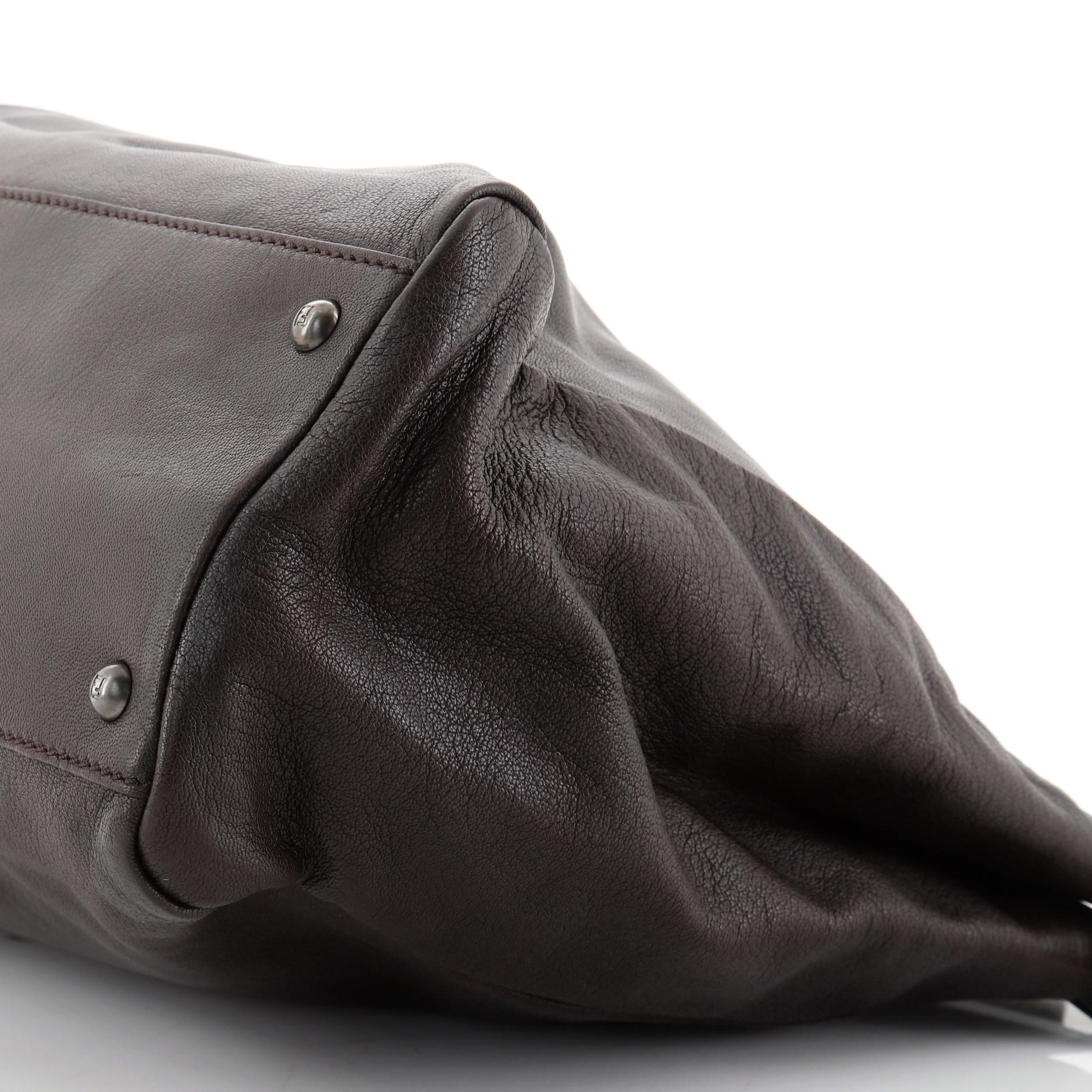 Women's or Men's Fendi Peekaboo Bag Grained Leather Large