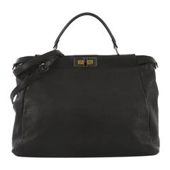 Fendi Peekaboo Bag Leather Large