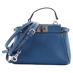 Fendi Peekaboo Bag Leather Micro