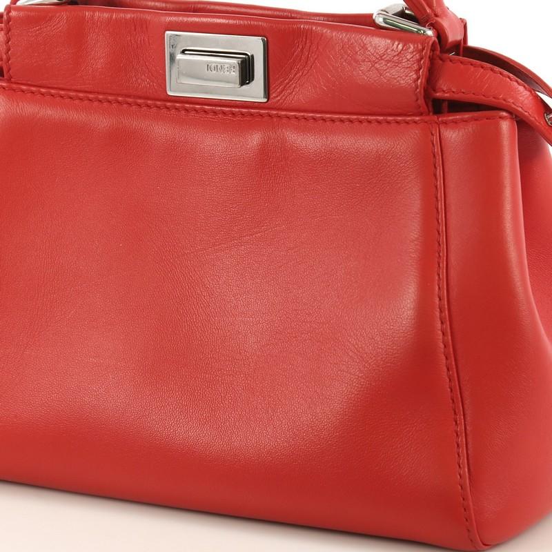 Fendi Peekaboo Bag Leather Mini 3