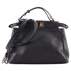 Fendi Peekaboo Bag Leather Mini