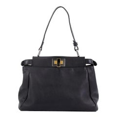 Fendi Peekaboo Bag Leather Mini