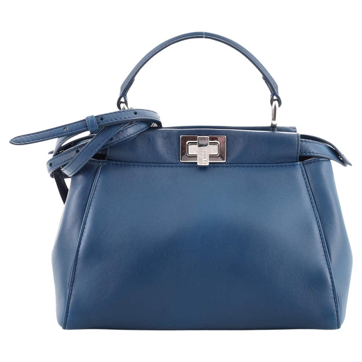 Fendi Peekaboo Bag Leather Mini