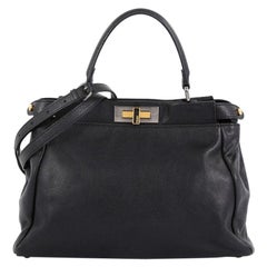 Fendi Peekaboo Bag Leather Regular