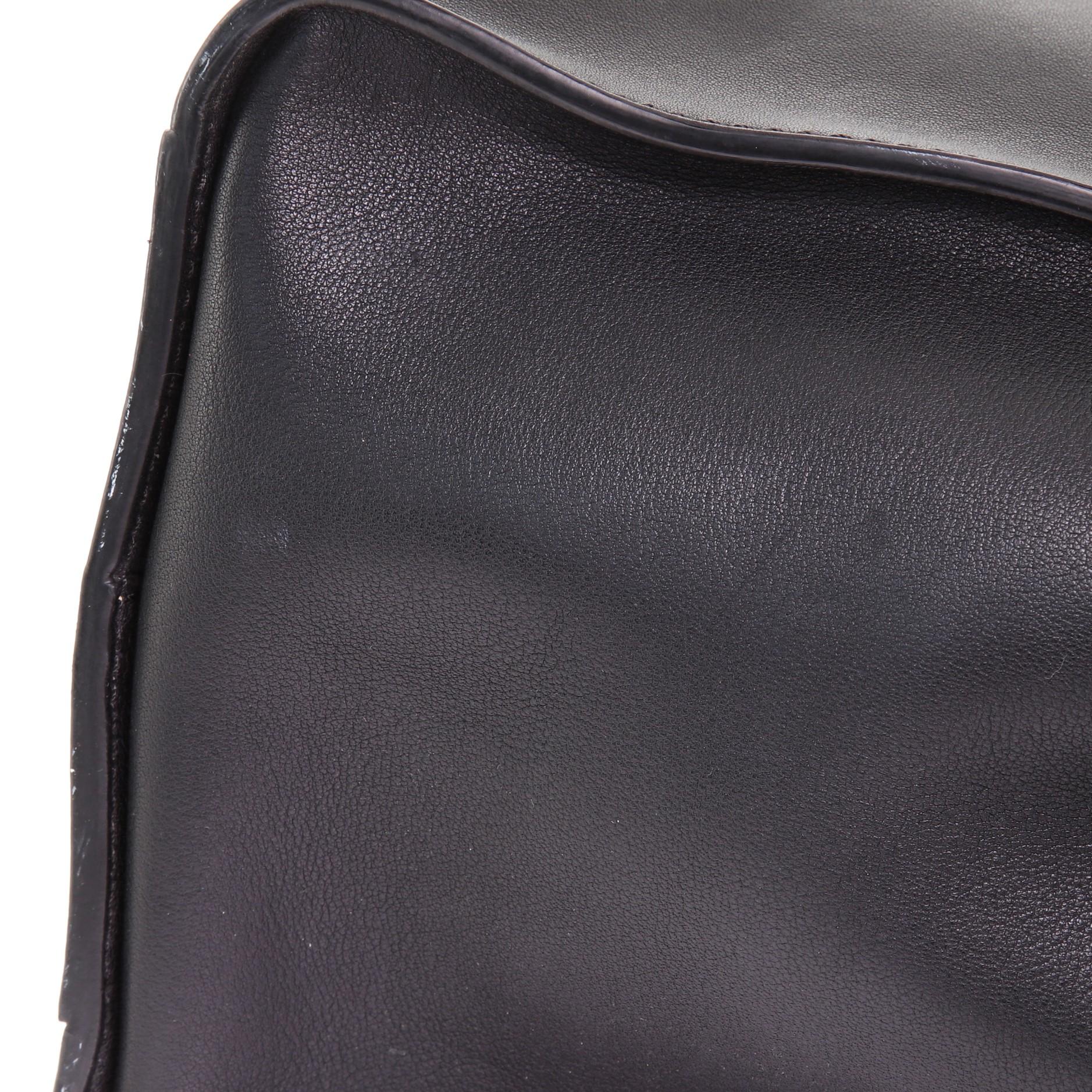 Fendi Peekaboo Bag Leather with Crocodile Stitched Interior Large 1