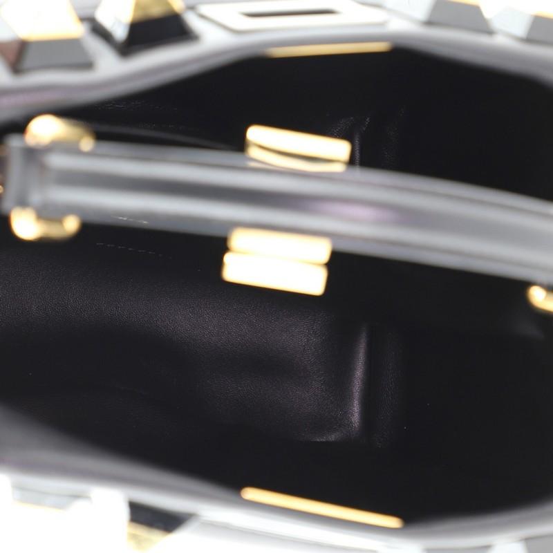 Women's or Men's Fendi Peekaboo Bag Leather with Studded Detail Mini