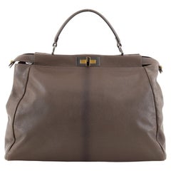 Fendi Peekaboo Bag Ombre Leather Large