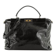 Fendi Peekaboo Bag Patent Large