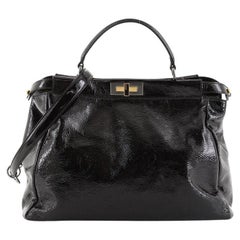 Fendi Peekaboo Bag Patent Large