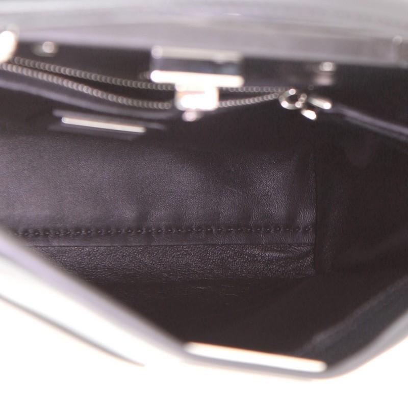 Fendi Peekaboo Tasche aus Leder mit Perlenverzierung Mini 1