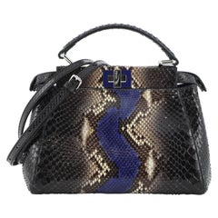 Fendi Peekaboo Bag Python Mini