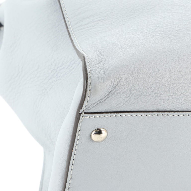Fendi Peekaboo Bag Rigid Leather Large For Sale 2