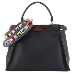 Fendi Peekaboo Bag Rigid Leather Regular