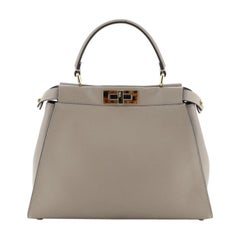 Fendi Peekaboo Bag Rigid Leather Regular