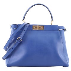 Fendi Peekaboo Bag Rigid Leather Regular