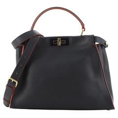 Fendi Peekaboo Bag Rigid Leather Regular