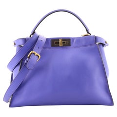 Fendi Peekaboo Bag Rigid Leather Regular