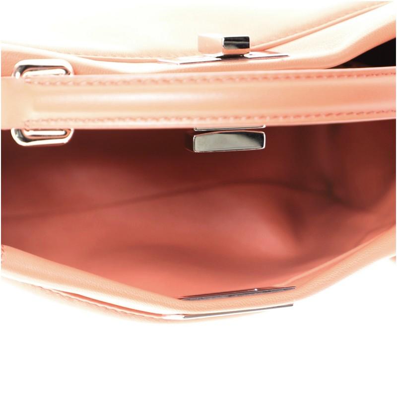  Fendi Peekaboo Bag Ruffled Leather Mini 1