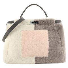 Fendi Peekaboo Bag Shearling Large