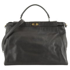 Fendi Peekaboo Bag Soft Leather Large