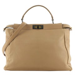 Fendi Peekaboo Bag Soft Leather Large
